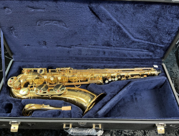 Gold Lacquer Yamaha Custom 82Z II Tenor Saxophone - Serial # D76379